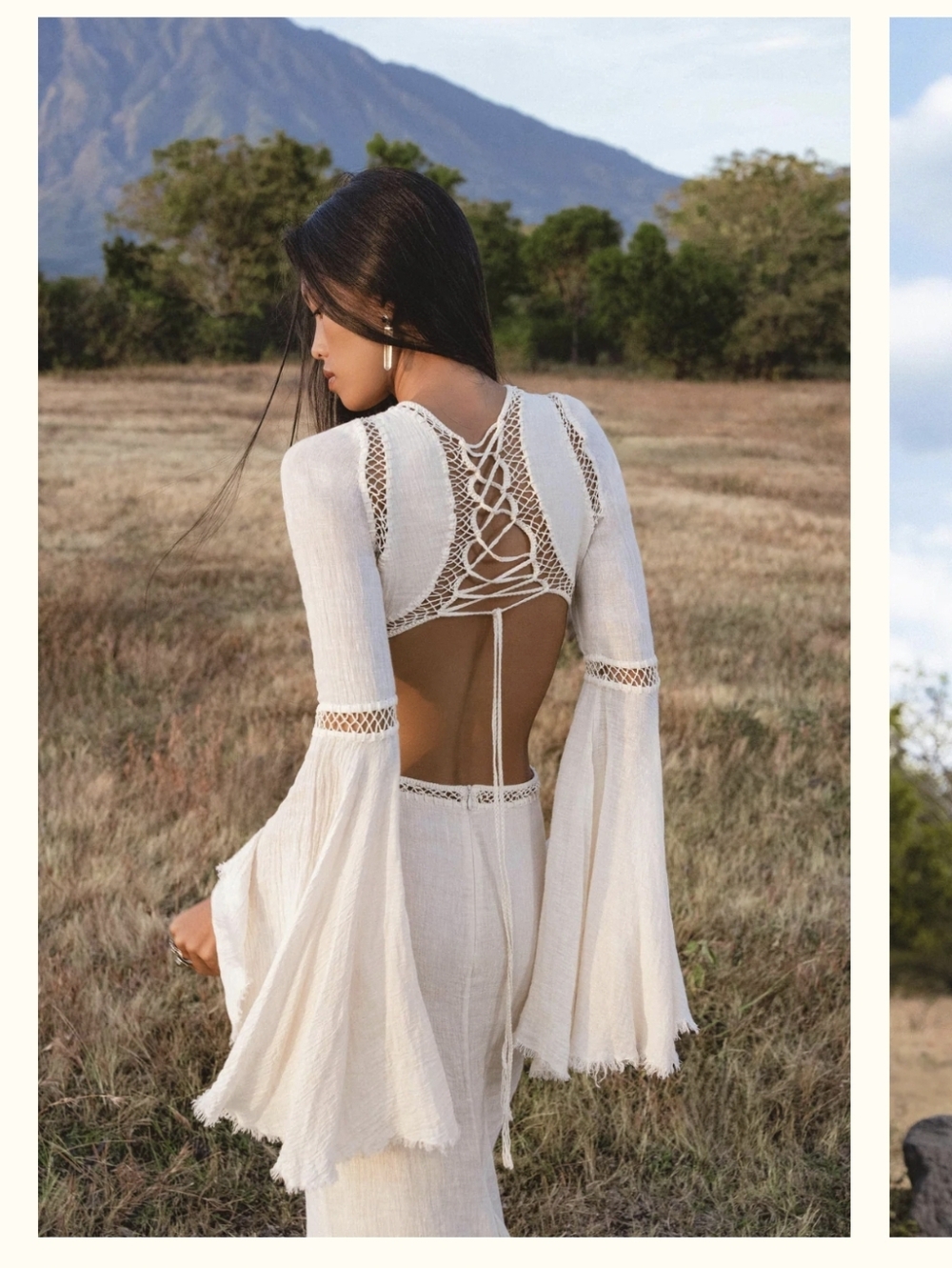 Mandara Ivory Boho Wedding Dress